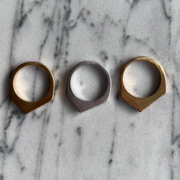 Set of 3 rings - Picture 4 of 5